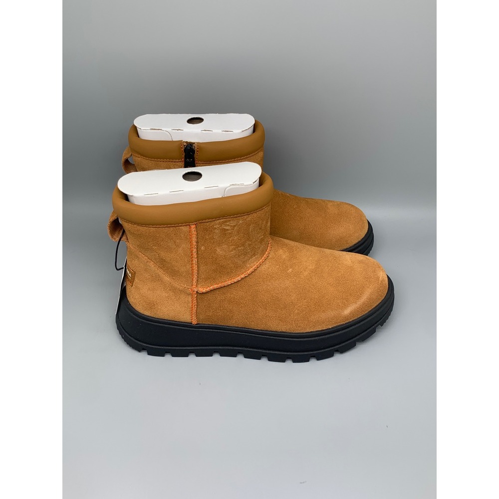 Koolaburra by UGG W Koola Mini Hybrid Chestnut Suede Boots 1168010 Women's Sz 8